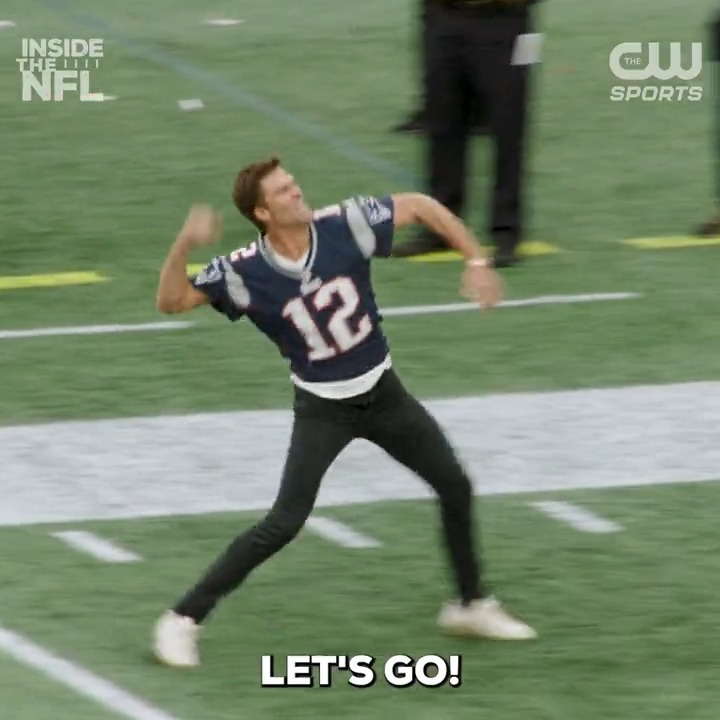 Tom Brady was Mic’d up on his final Gillette Stadium run out. LFG!