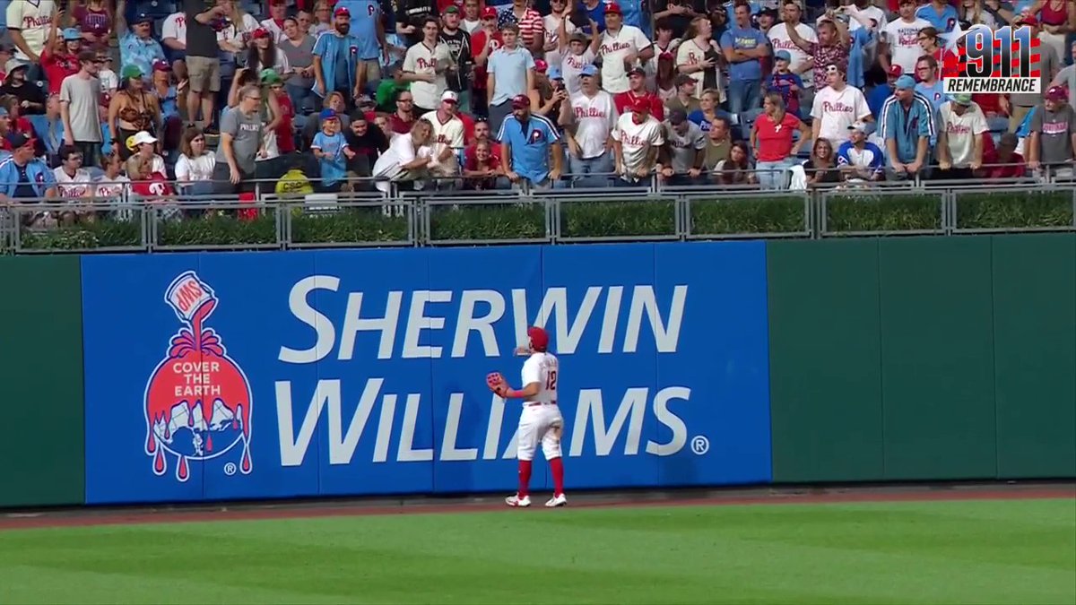 Shout out to the Philadelphia Phillies and Kyle Schwarber for retrieving Matt Olson's 50th home run ball 🫡