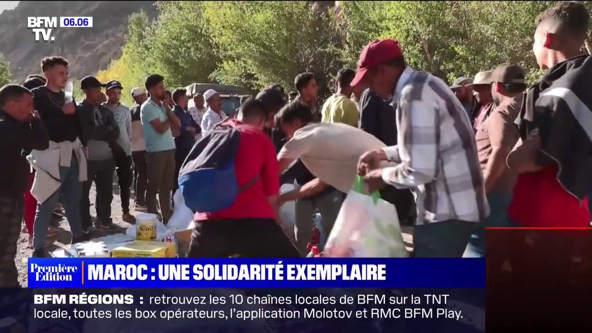 Médicaments, nourriture et couvertures... ➡ Après le séisme au Maroc, l'élan de solidarité exemplaire pour venir en aide aux sinistrés