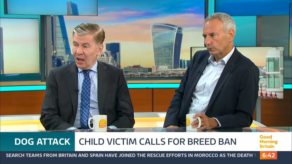 'There's that view that there are no bad dogs, just bad owners. I'm sorry but these dogs are bad. And they shouldn't be allowed.' Susanna Reid | Ed Balls | Kevin Maguire | Andrew Pierce