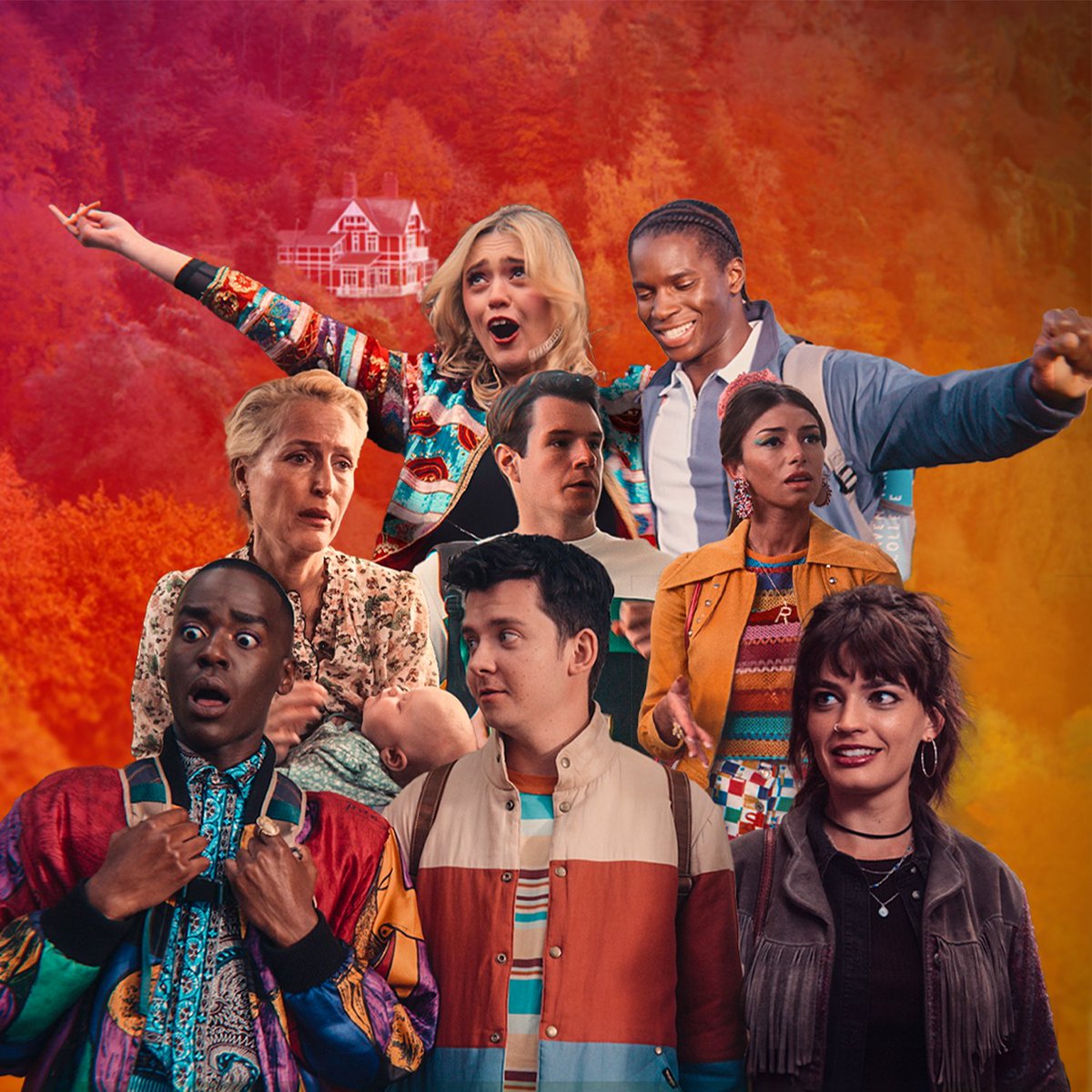 get your tissues ready, let's finish together 💦 🧻 sex education s4, coming to netflix september 21