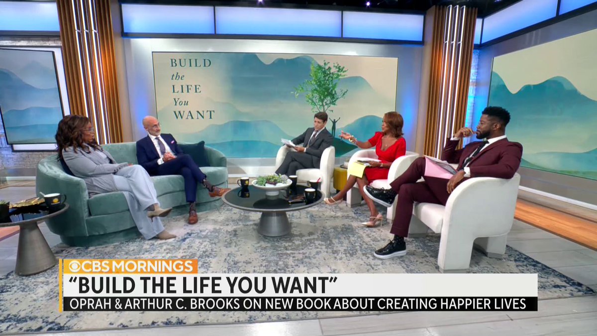 .Oprah Winfrey collaborated with Harvard professor Dr. Arthur Brooks to find out what it means to be happier. They share practical advice — and personal stories — about their journeys to finding “enjoyment, satisfaction and purpose,” which they say make up happiness.