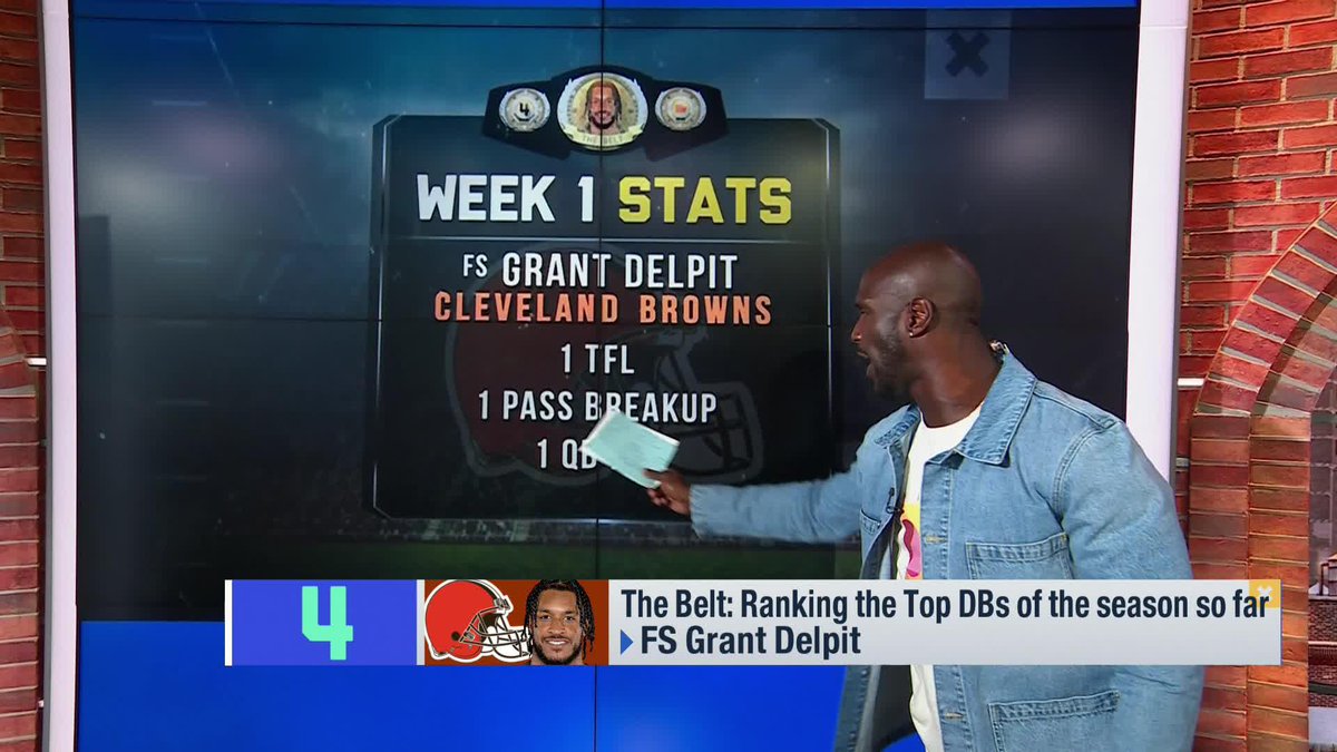 🚨New Segment Alert🚨 The Belt. Jason McCourty is ranking the Top DBs of the season so far, here's the Top 3️⃣: #3: CB Marshon Lattimore New Orleans Saints #2: FS Jessie Bates III Jessie Bates III #1: S jordan whitehead New York Jets