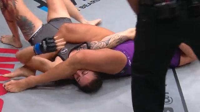 Re-live every moment/angle from the Women's Featherweight Semifinal bout between Marina Mohntakina and Amber Leibrock in New York City 🗽 #PFLPlayoffs