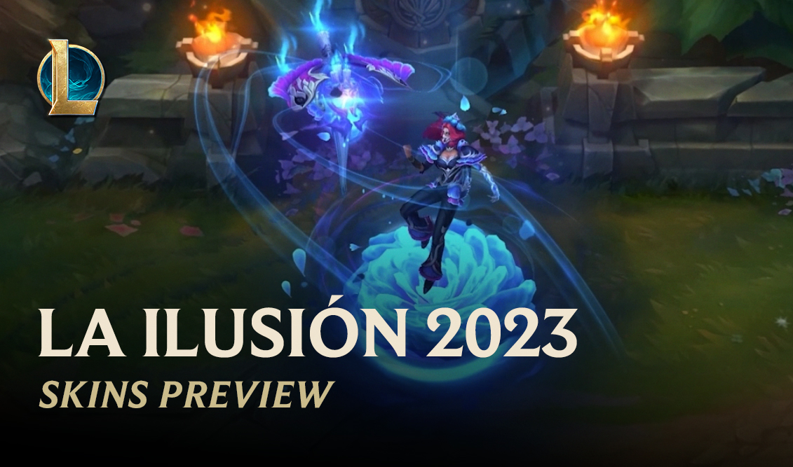 Even in Death, these spirits continue the cycle of Life. La Ilusión Renata Glasc, Ziggs, Qiyana, Draven, Nidalee and Gnar are now available on PBE 🌺💀🌹