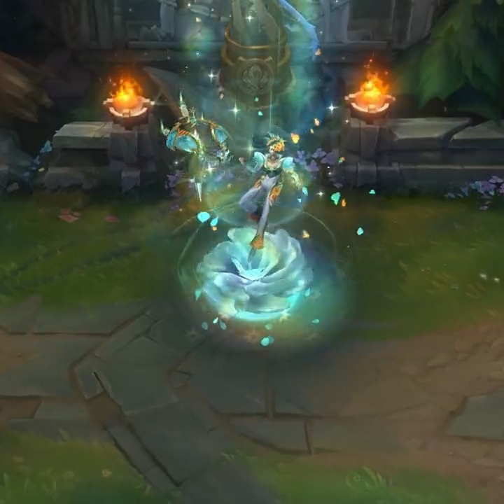 O ciclo da vida continua, mesmo após a morte. 🌹 La Ilusión Renata Glasc (e também sua versão prestígio), Ziggs, Qiyana, Draven, Nidalee and Gnar já estão disponíveis no PBE! 🌺💀