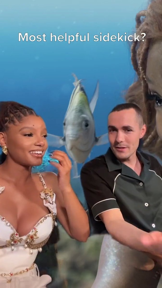 Halle and Jonah rate the sidekicks from least to most helpful! 🦀🐠 Stream Disney's #TheLittleMermaid NOW on Disney+.