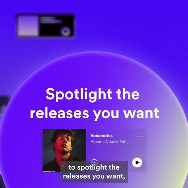 Our newest campaign tool lets you spotlight the releases you want, when you want, to the listeners you want to reach 🔍 With Showcase you can amplify a new release, celebrate the anniversary of a fan favorite, build more momentum for a single, EP, or album, and more. Showcase lets you promote your new and catalog releases any time right on Spotify’s Home. Learn more: