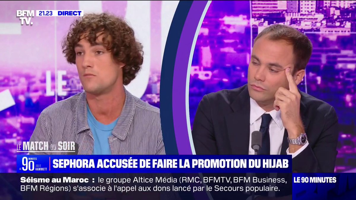 La marque Sephora accusée de faire la promotion du hijab: "Je suis affligé de cette chasse aux musulmanes", explique Pablo Pillaud-Vivien (@ppillaudvivien)