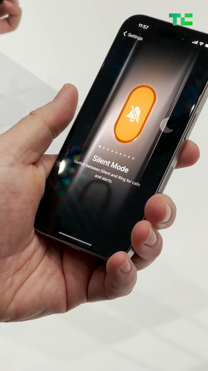 The iPhone 15's Action button replaces the Mute button that has been with the iPhone since day one. Get up close with Apple’s new iPhone 15 Pro and Pro Max here: #AppleEvent