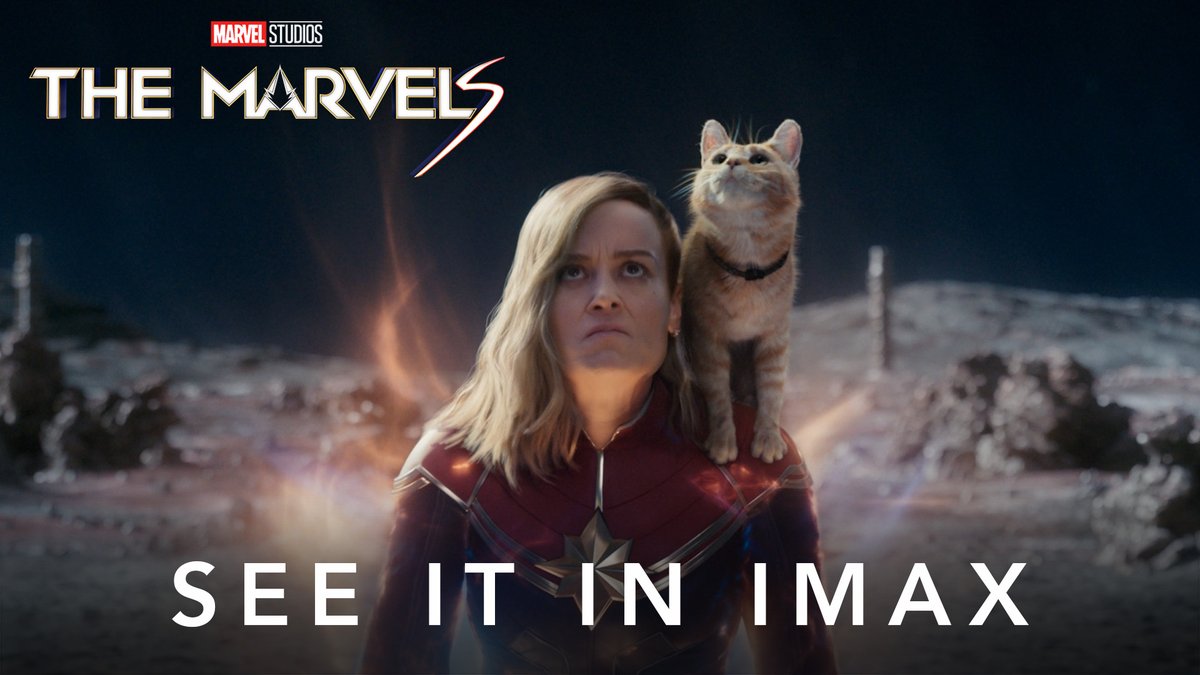 The countdown has begun. Experience #TheMarvels in IMAX, only in theaters November 10.