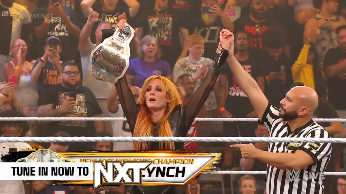 What a moment 🙌 Rebecca Quin #WWENXT