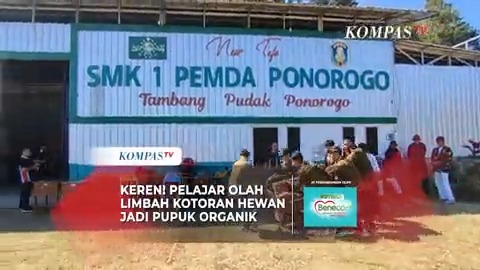 Para pelajar SMK 1 Pemda dan Lazisnu di Kecamatan Pudak, Ponorogo, Jawa Timur menggelar program sedekah limbah dengan mengolahnya jadi pupuk organik lalu diberikan ke para petani. #Ad Nutrive Benecol #NutriveBenecolAja