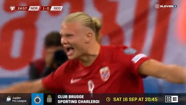 🎯 Assist for Haaland 🌪️ Assist for Ødegaard Antonio Nusa hoort thuis tussen de sterren bij Noorwegen! ✌️🇳🇴 #NORGEO