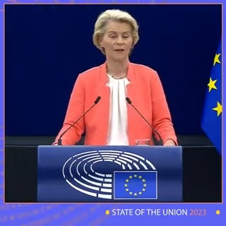 🇪🇺 The future of Ukraine is in our Union. 🇪🇺 The future of the Western Balkans is in our Union. 🇪🇺 The future of Moldova is in our Union. We will start working on pre-enlargement policy reviews and adapt for a successful enlargement. — President Ursula von der Leyen #SOTEU 2023
