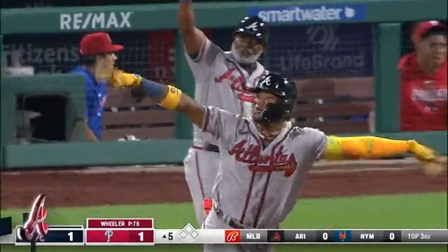 “I like our guys to act like they’ve been there before.” Rob Thomson on Ronald Acuña Jr’s celebration last night