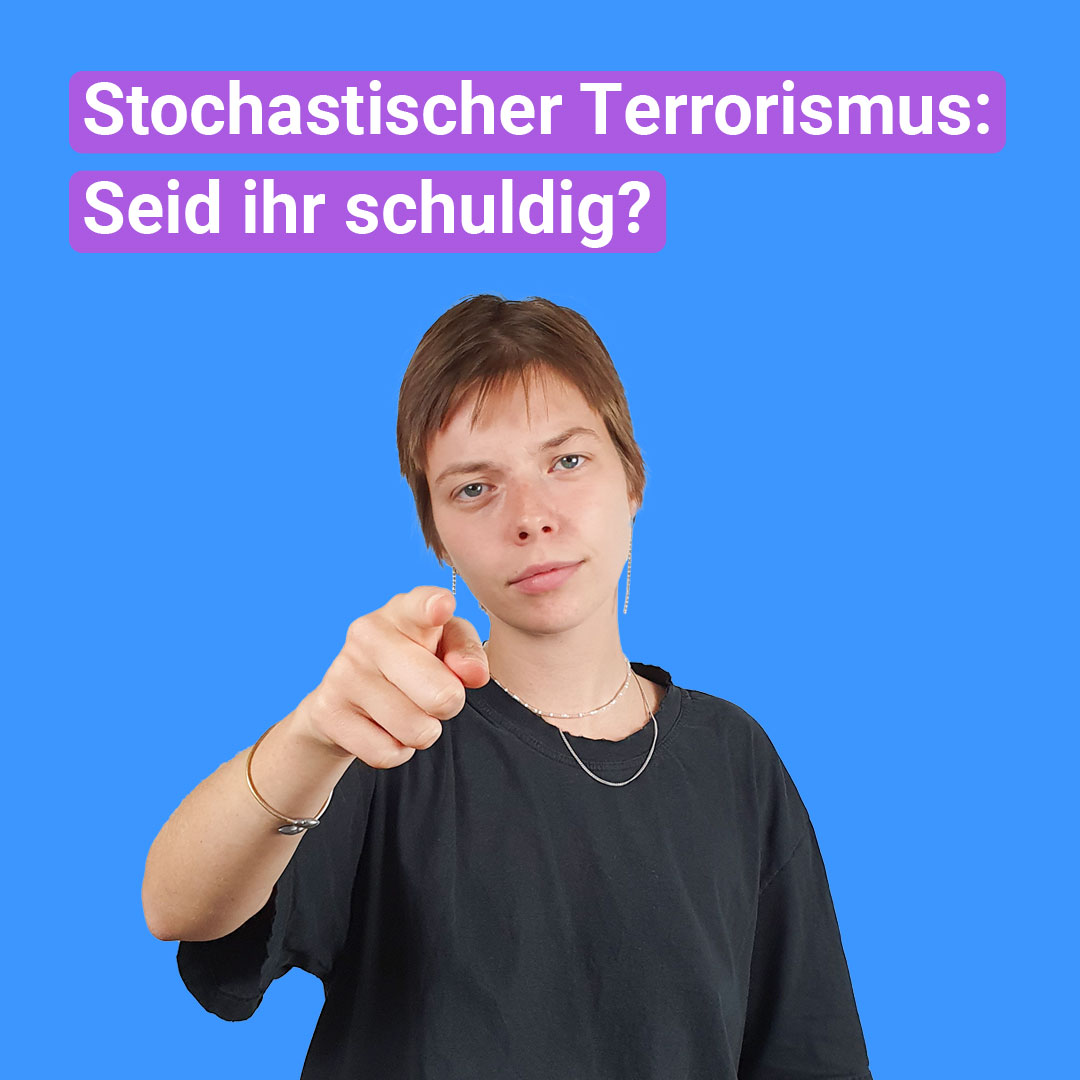 Ein Kommentar, ein Like, ein Anschlag: Stochastischer Terrorismus zeigt, dass Online-Hass zu terroristischer Gewalt führen kann. Lest jetzt, welche Strategie dahintersteckt und wie alle Nutzer*innen potenziell zu Terrorist*innen werden können 🔽
