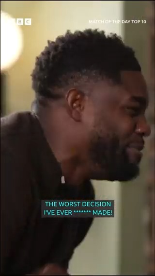 Remember when Micah Richards made the worst decision of his life?😅 No such problem this time! He's back for the new series of #MOTDTop10 with Gary Lineker & Alan Shearer! It all kicks off on 12 October, only BBC Sounds & BBC iPlayer Get in the mood 👉