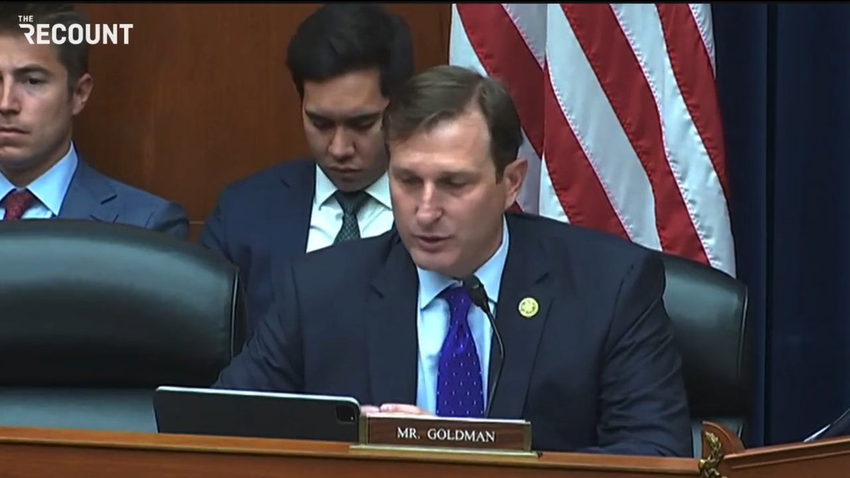 Rep. Goldman (D-NY) slams Rep. Mace (R-SC) for her accusations of Pres. Biden in support of an impeachment inquiry: “She says we should trust the evidence itself…I agree, because the evidence itself shows absolutely no connection between Joe Biden and any of those allegations.”