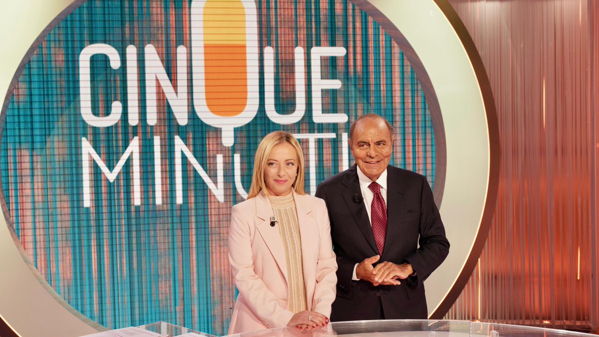 La mia intervista di questa sera a “Cinque Minuti”, su Rai 1