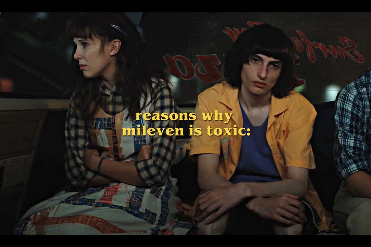 mileven is TOXIC, and i’m sick and tired of you all pretending like it’s not. here is my video essay to explain: