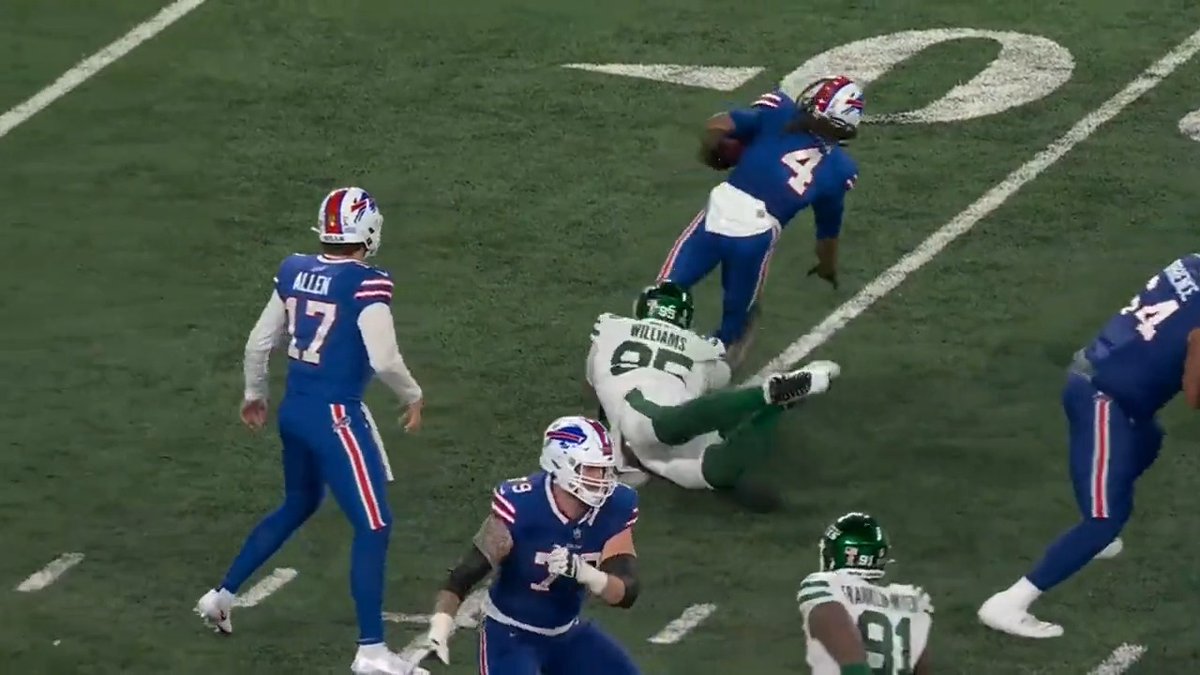 Which D-Lineman made the best play in the trenches in Week 1?