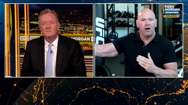 "It's all bullsh*t crybaby stuff!" Catch UFC boss Dana White - Uncensored - tonight at 8pm. danawhite | Piers Morgan | Talk | #PMU