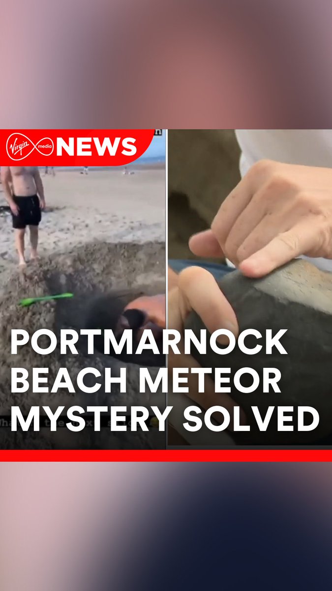 🚨 Meteorite mystery solved! 🚨 The mystery of the hole on a north Dublin beach has apparently been solved - denting the hopes of a local space enthusiast, who had hoped it was the site of a meteor strike. #VMNews