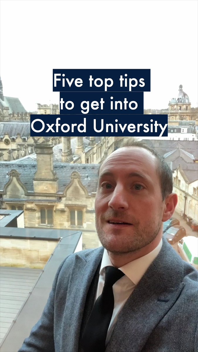 🌐 Regularly check out our website for info 🙋 Ask for help 😊 Be kind to yourself 📝 Have a plan of what you need to do 😁 Have fun during the process Jesus College Oxford's Dr Matt Williams shares his top tips for getting into Oxford University ⬇️ #ApplyingToOxford Oxford Undergraduate Admissions