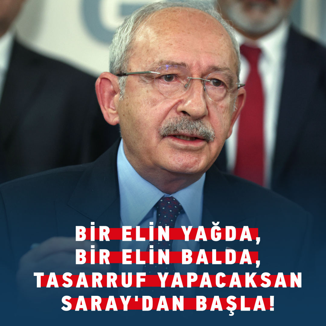 “Koskoca Türkiye Cumhuriyeti Devleti, okul çocuklarına bir öğün yemek veremez mi? Tasarruf onların boğazından mı yapılır? Bir elin yağda, bir elin balda, tasarruf yapacaksan Saray'dan başla!” Genel Başkanımız, Eğitim-İş Genel Merkezi ziyareti sonrası basın açıklaması yaptı.