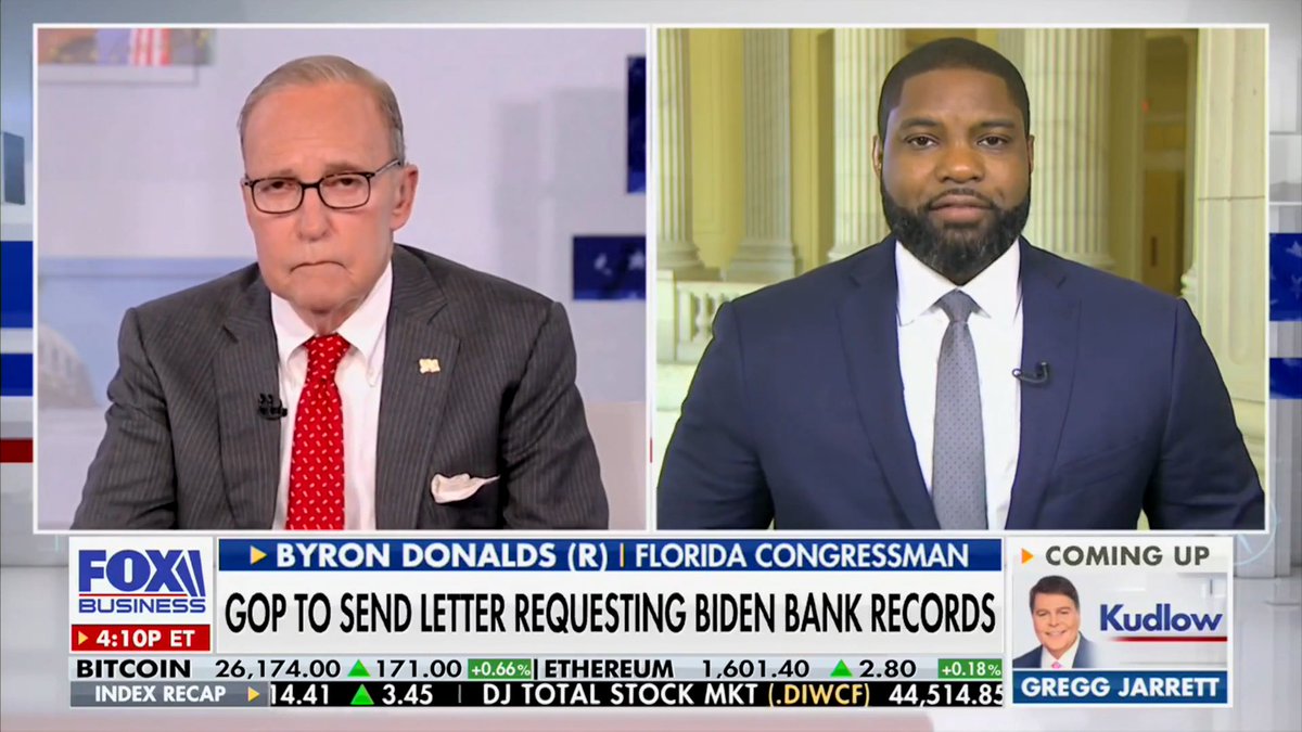 Rep. Byron Donalds asks important questions on the millions of dollars Biden family members received from foreign entities: “How have they actually been using the money that was filtered through Hunter Biden to benefit the Biden family? … How was it spent?”