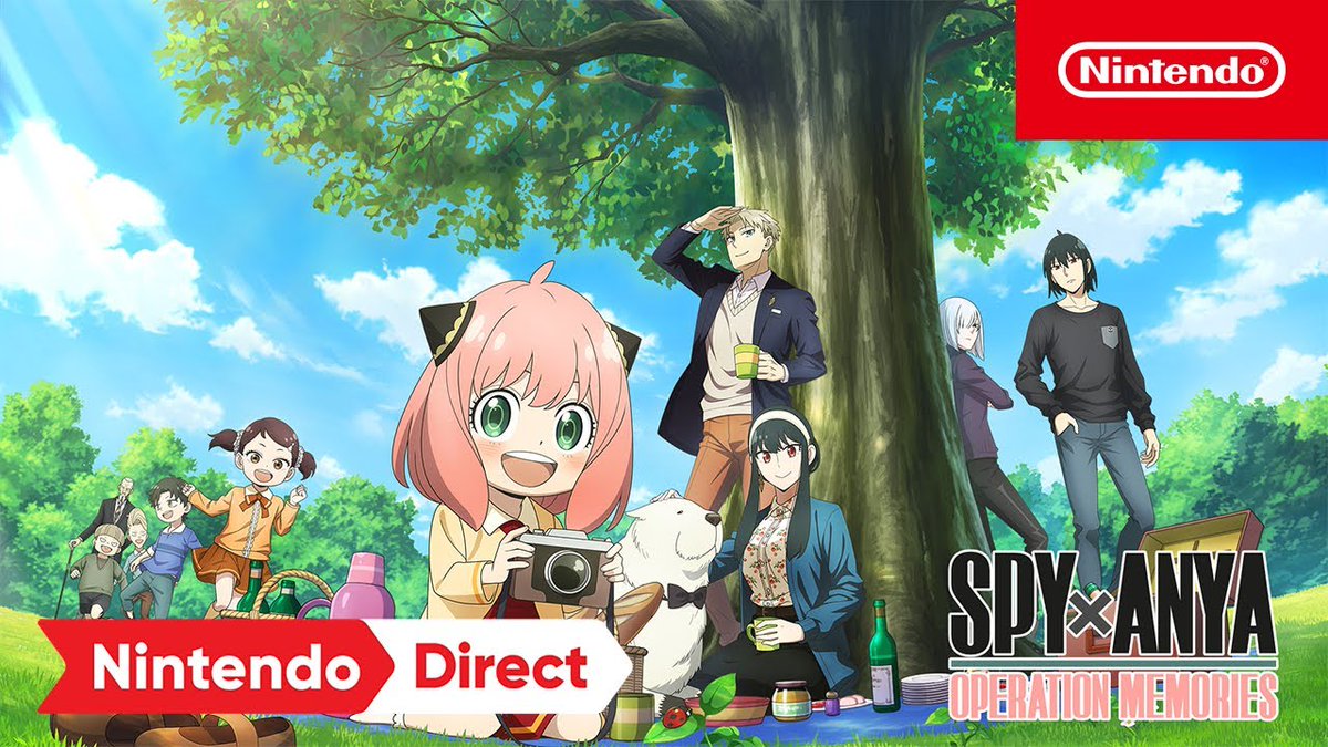 NO ONE MOVE. SPY X FAMILY IS GETTING A NINTENDO GAME.