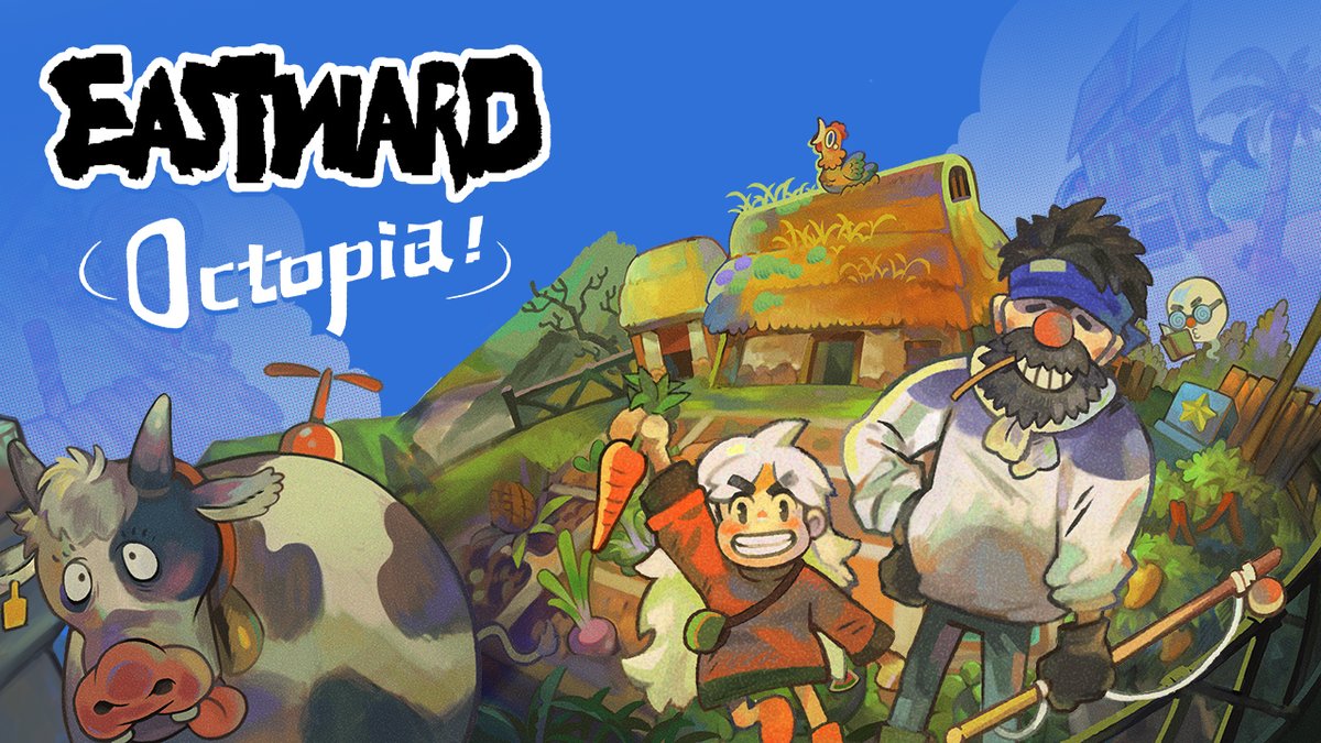 It’s time to enjoy the good life in peaceful pixel surroundings!🌱✨ Sam & John return in an all-new adventure in this DLC — #Eastward: Octopia! Revitalize an abandoned farmstead & cook heartwarming meals for neighbours. 🎮Coming to #NintendoSwitch this holiday! #NintendoDirect