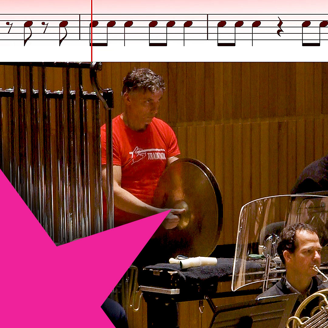 Everyday's arm day for our Principal Percussionist Andy Barclay 💪 You can catch this incredible cymbal moment from Tchaikovsky’s Symphony No. 4 this season in London, Brighton, and Eastbourne (don’t say we don’t spoil you!)