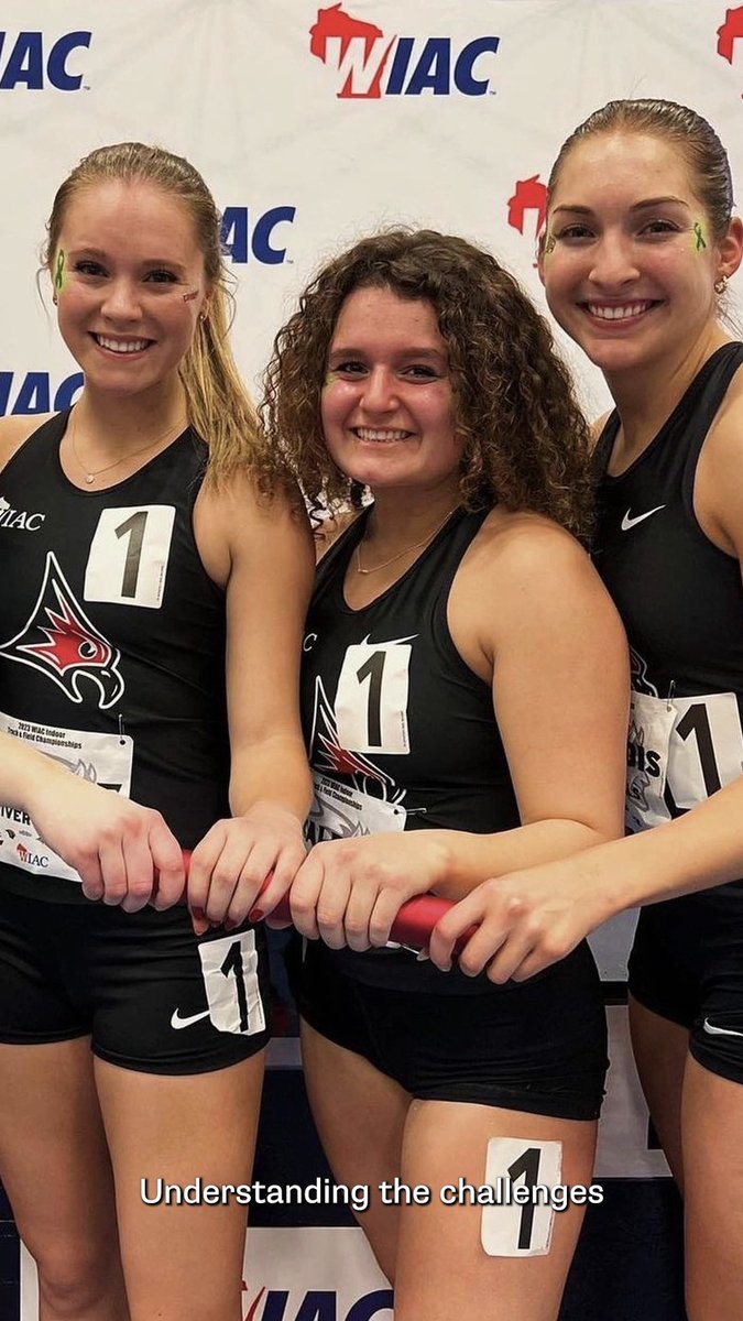 "I want to be someone that my teammates can talk to." Jaidyn McAlpine of UW-River Falls XC/TF emphasizes how having someone to talk to can make all the difference. #BeYourBestTeammate |