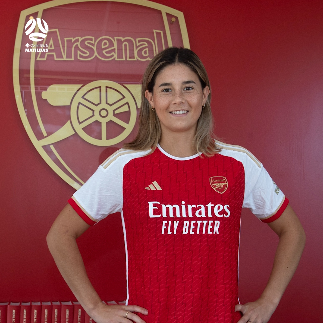 KCC 🤝 Wrighty The Arsenal Women connection 🔗 #Matildas #MatildasAbroad Kyra Cooney-Cross