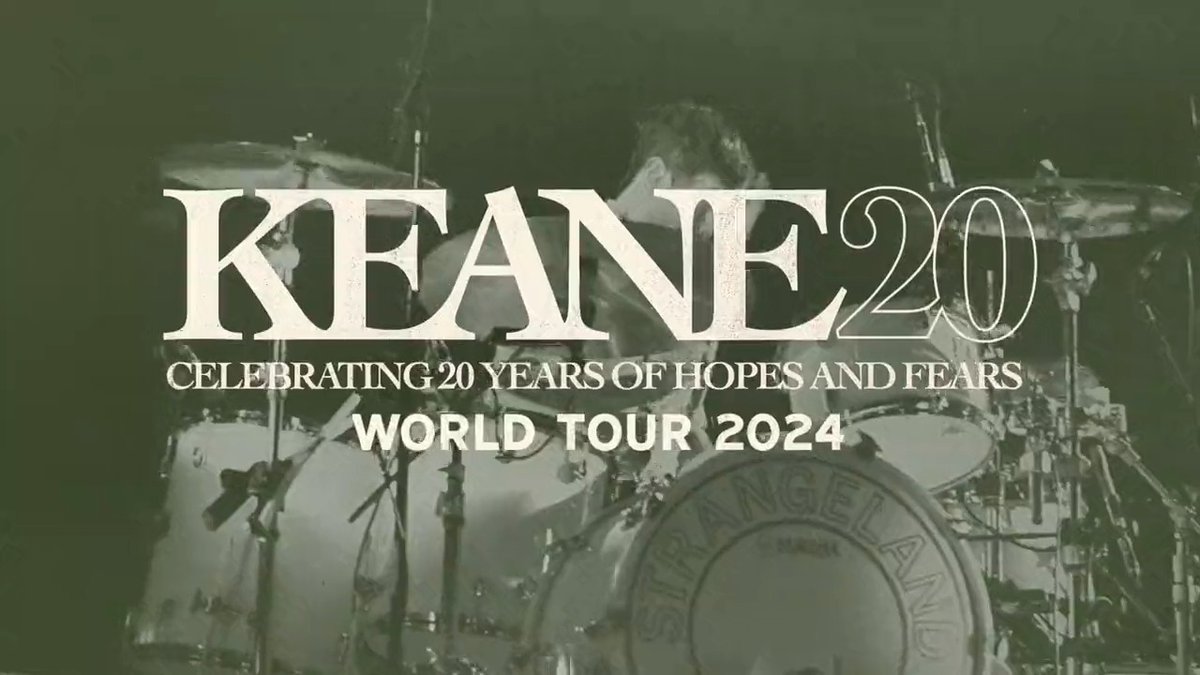 Tickets are on sale TODAY from 10am in your local market We cannot wait to see you on the road and celebrate the last 20 years with you all. Don’t worry if your city isn’t on this list, there’s more shows to come Love, Tom, Tim, Richard & Jesse #KEANE20