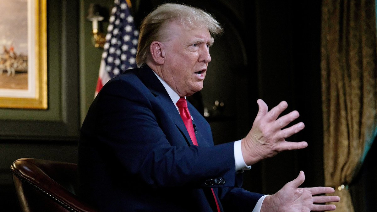 WATCH: Former President Trump calls allegations that he asked a staffer to delete video evidence from Mar-a-Lago is “false.” Kristen Welker: “Would you testify to that under oath?” Trump: “Sure.”