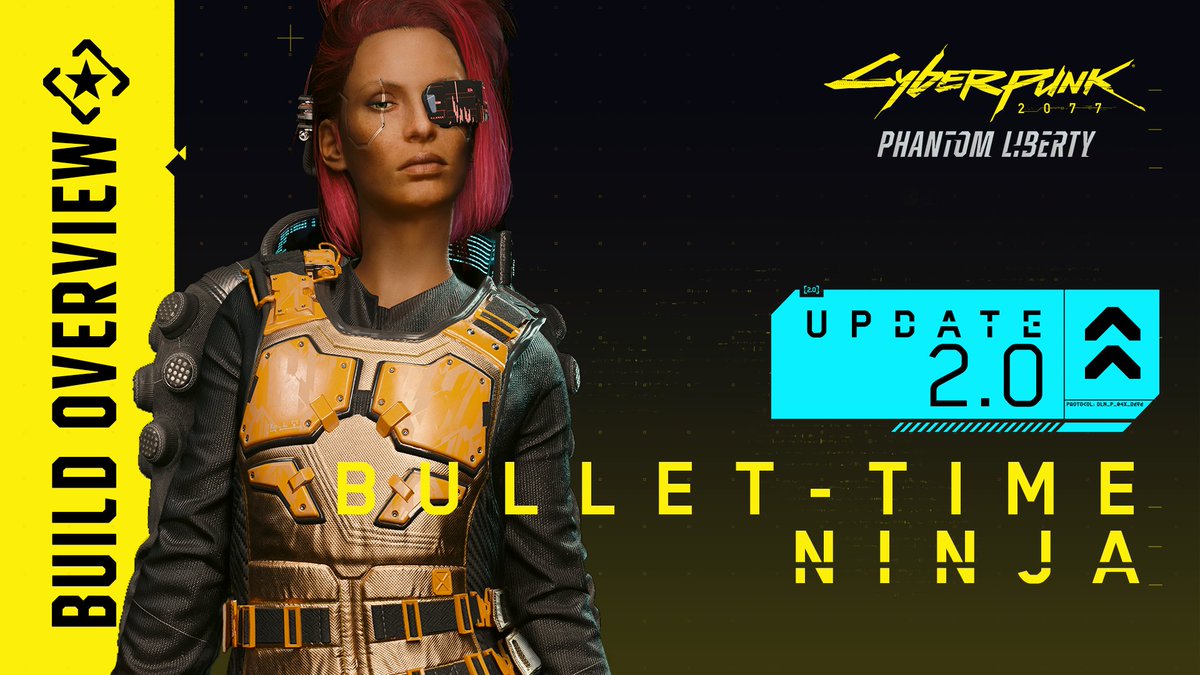 Always bring a katana to a gunfight! At least if you’re playing a Bullet-Time Ninja 🥷 Check out this build, presented by Karol Matyasik, our Lead Gameplay Designer, in Build Planner or start crafting your own character: