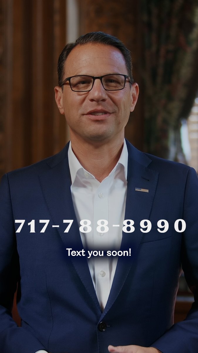 Pennsylvania, I have an exciting update for you: Starting today, you can text me at 717-788-8990