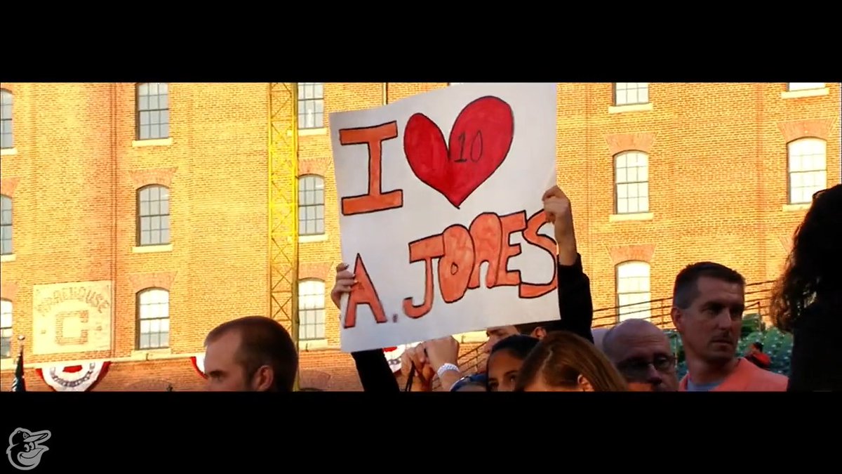 Today is your day, Adam Jones.
