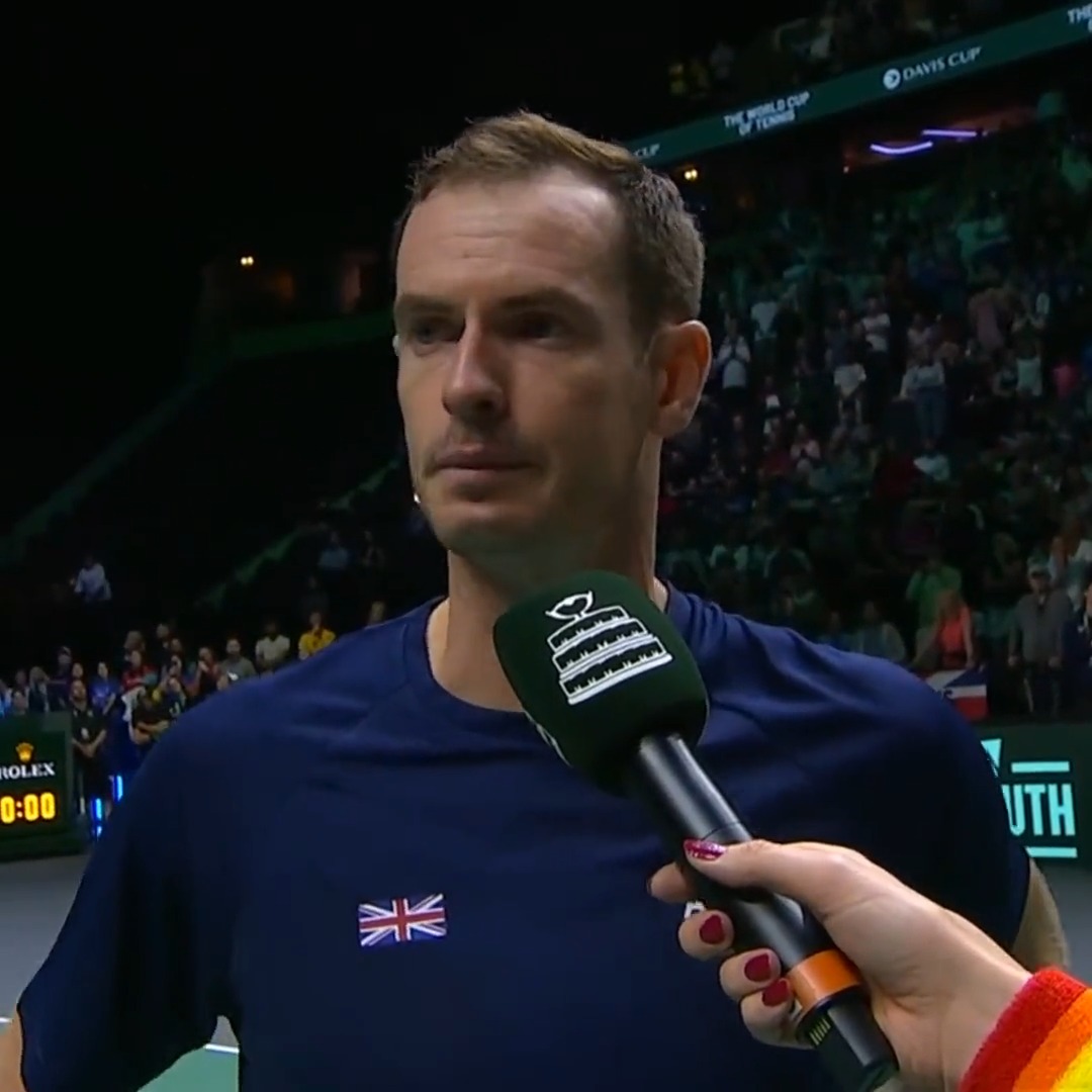 "That was for you, Gran" ❤️ What an incredible performance from Sir Andy Murray given the circumstances 👏
