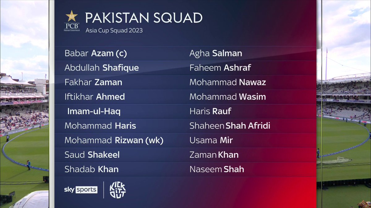 🗣️ "They've got the number one ranked batter in Babar Azam" 🗣️ "Their spinners are a little out of form" Nasser Hussain and Eoin Morgan discuss how Pakistan are looking ahead of the World Cup 🇵🇰
