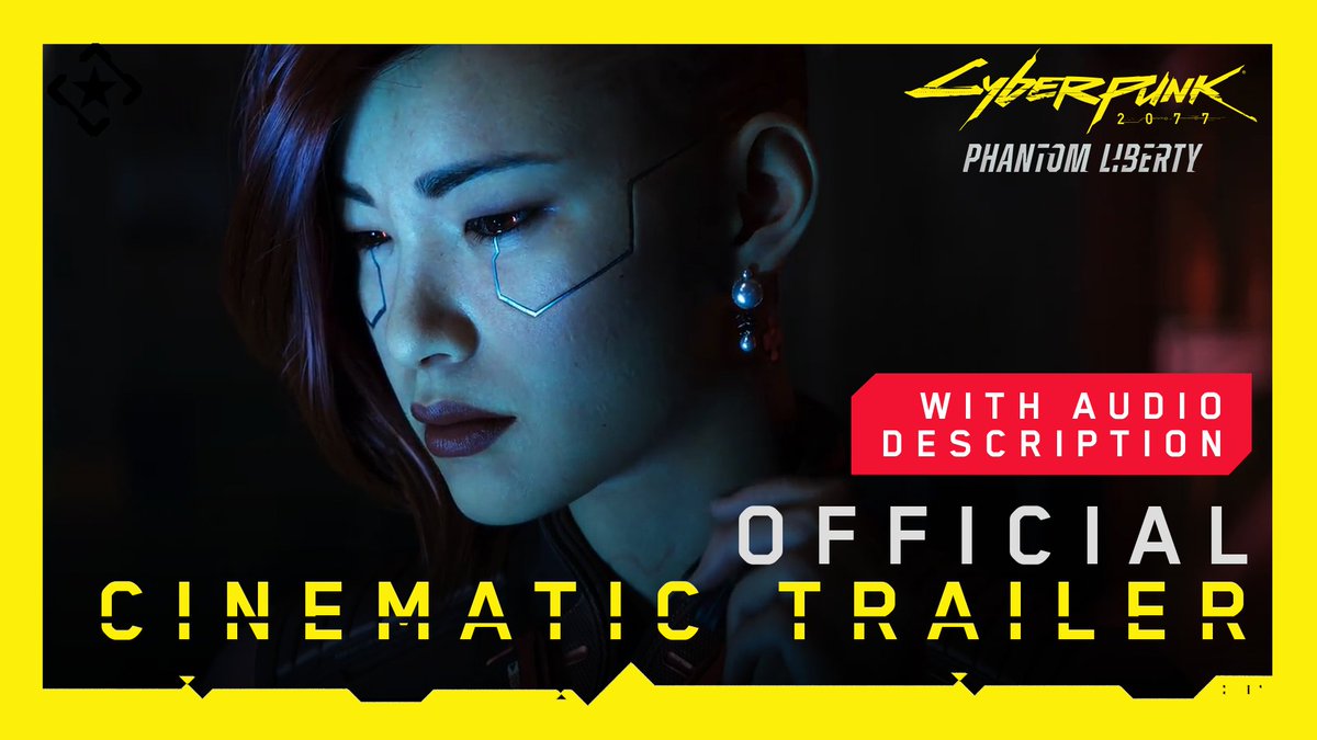 Our cinematic trailer for #PhantomLiberty is now also available with audio description!