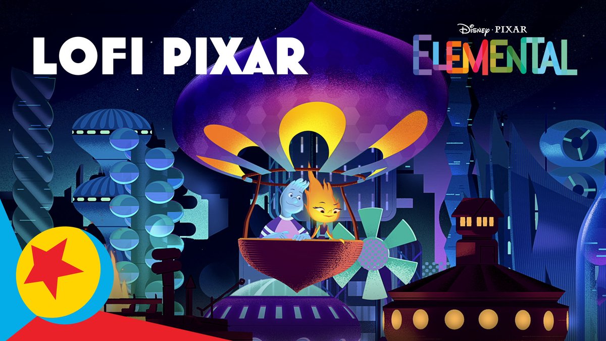 A spark of light floating through the night.🔥💧 Stream Disney and Pixar’s #Elemental now on Disney+, and listen now to this lofi version of “Steal the Show” on your favorite music streaming service!