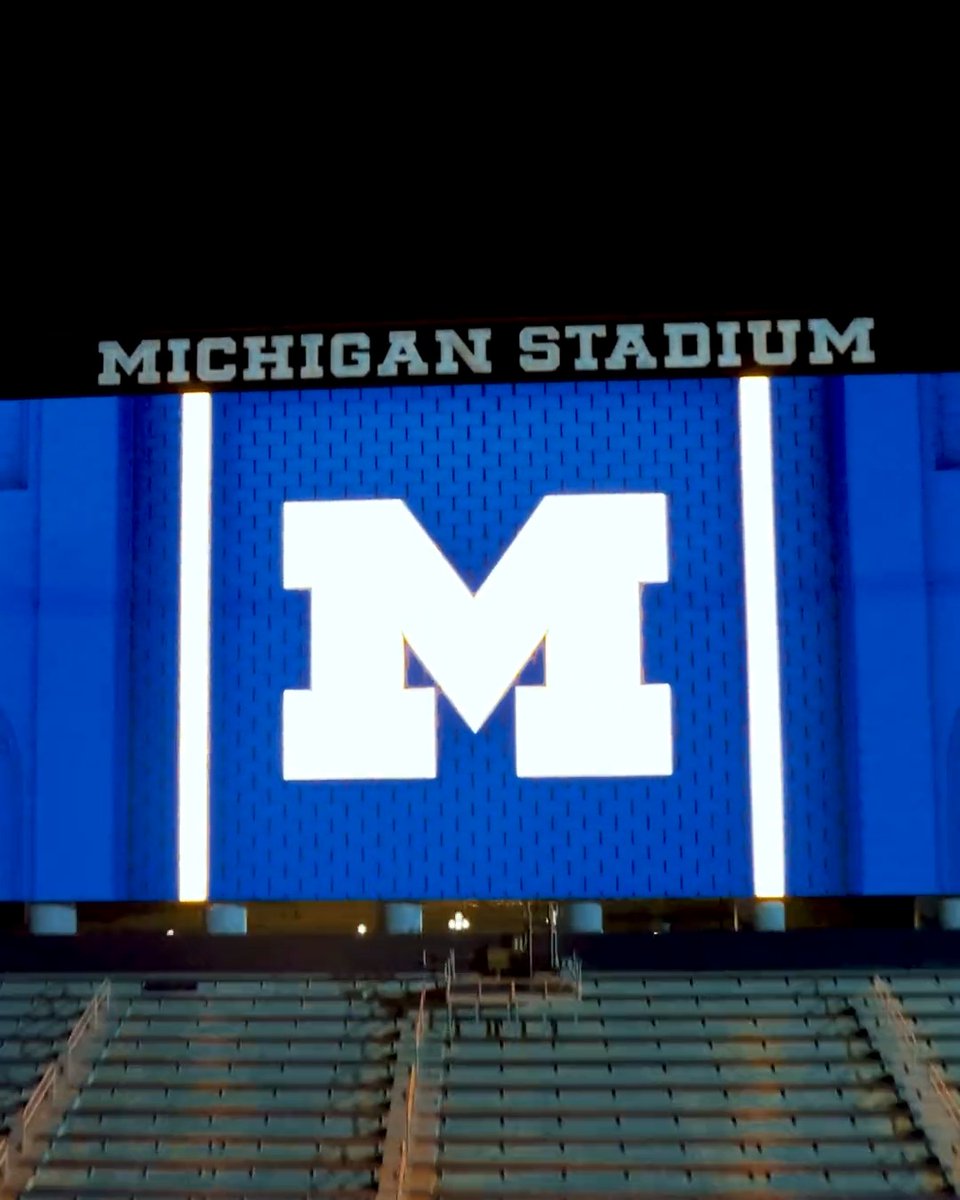 The Big House as you've never experienced it before. #GoBlue