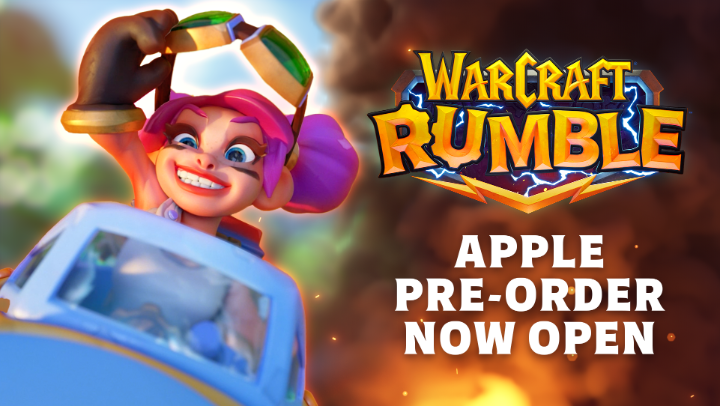 Apple pre-order is officially LIVE for #WarcraftRumble! Sign up: Read More: