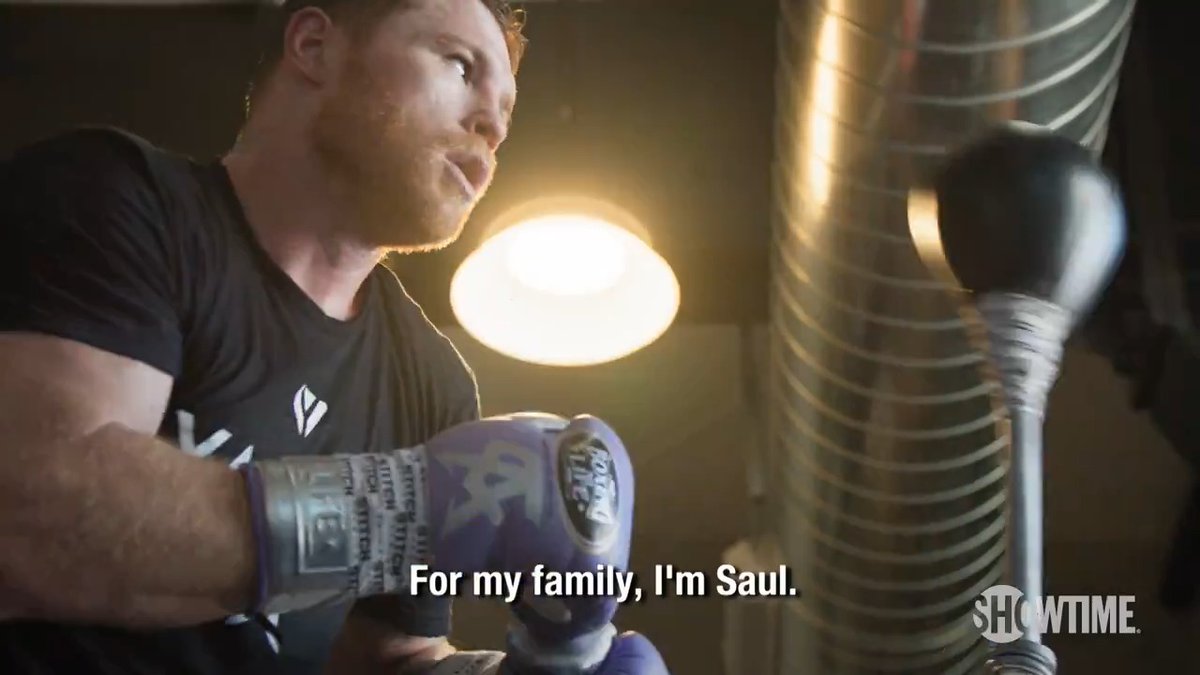 It's Saul at home and Canelo Alvarez in the ring 💢 ALL ACCESS: #CaneloCharlo episode 2 airs tonight at 9PM ET on Paramount+ with SHOWTIME.