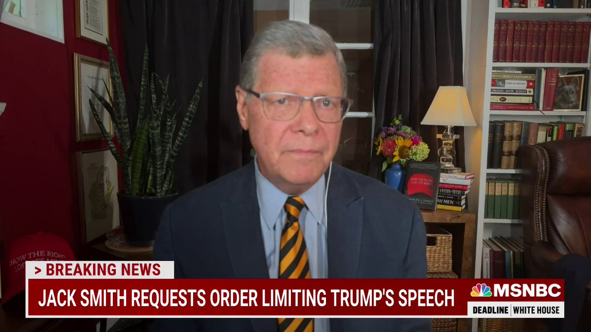"All of the red lights are blinking about what is about to happen and I think that's what makes what Jack Smith is doing is so important because he is saying, right now, this is a stress test for the entire criminal justice system" - Charlie Sykes w/ Nicolle Wallace