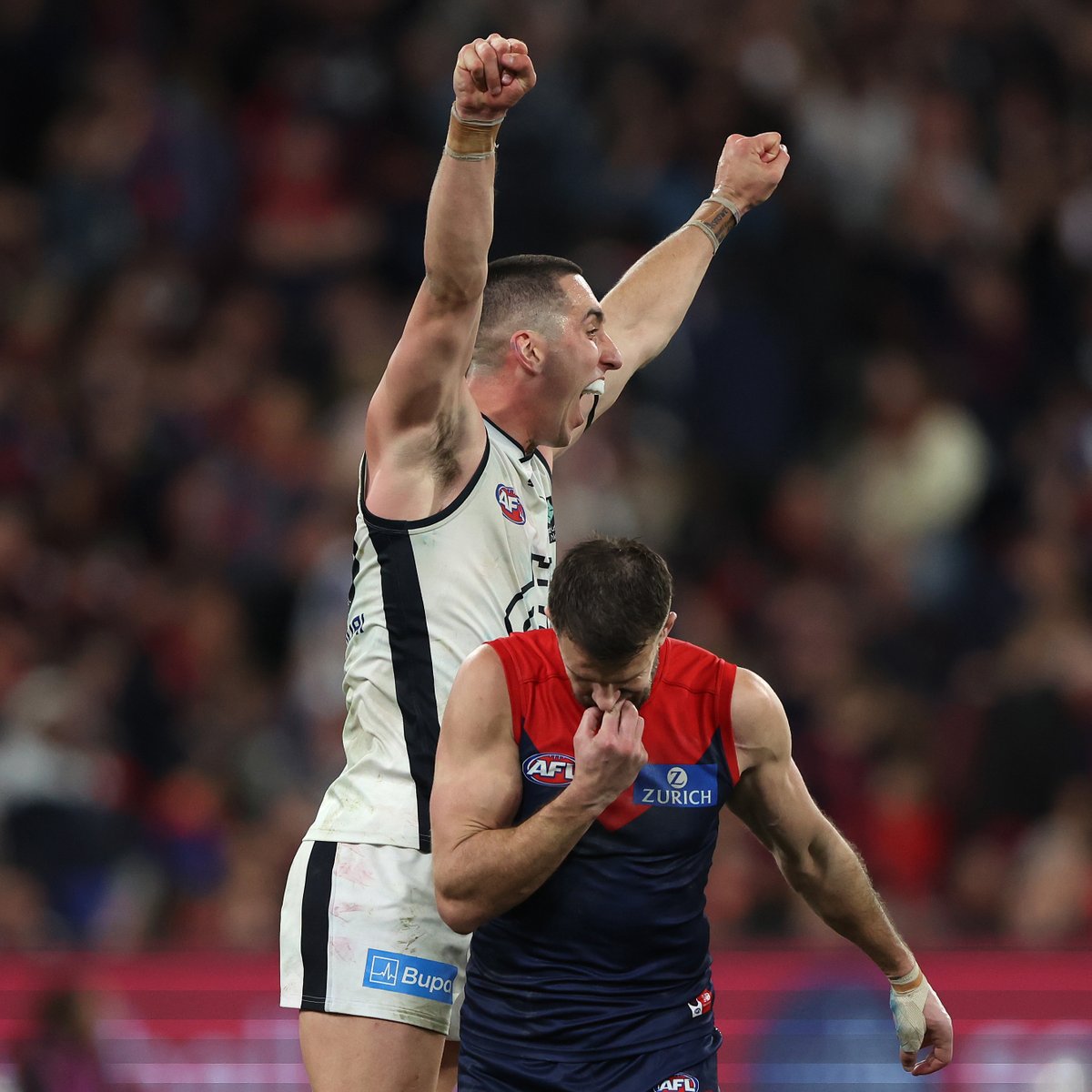 96,412. The outrageous noise. The absolute limbs. A Carlton 𝐫𝐨𝐚𝐫 for the history books. #StrongerTogether